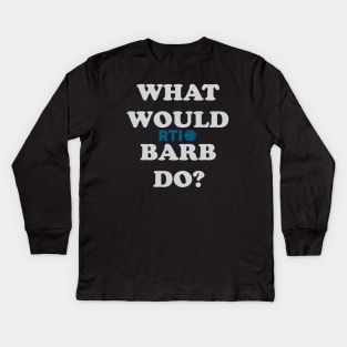 WWBD? Kids Long Sleeve T-Shirt